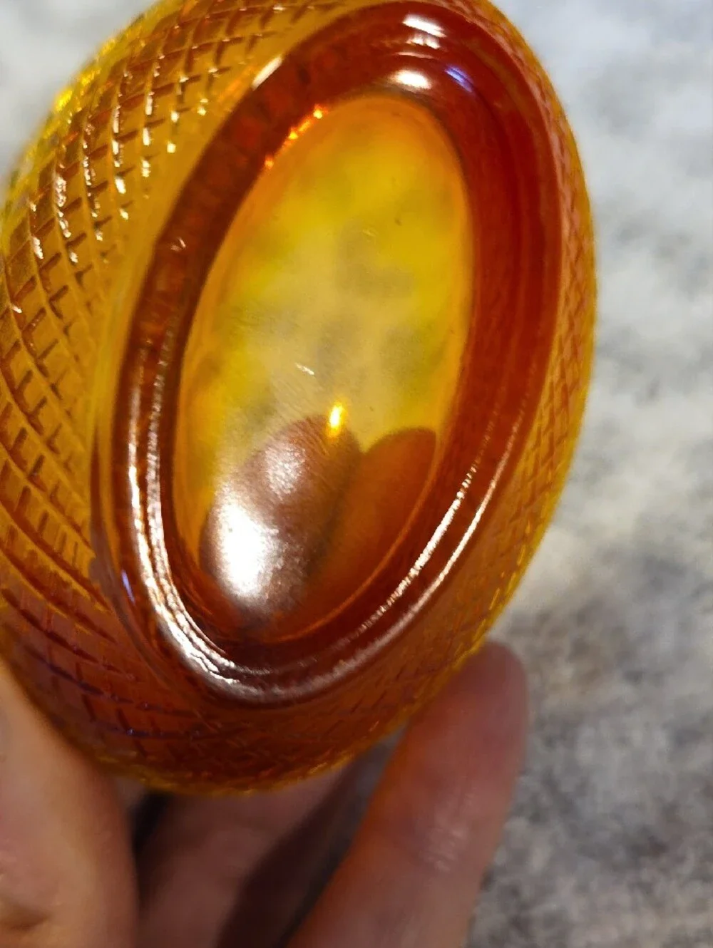 Vintage L.E. Smith Amberina 
